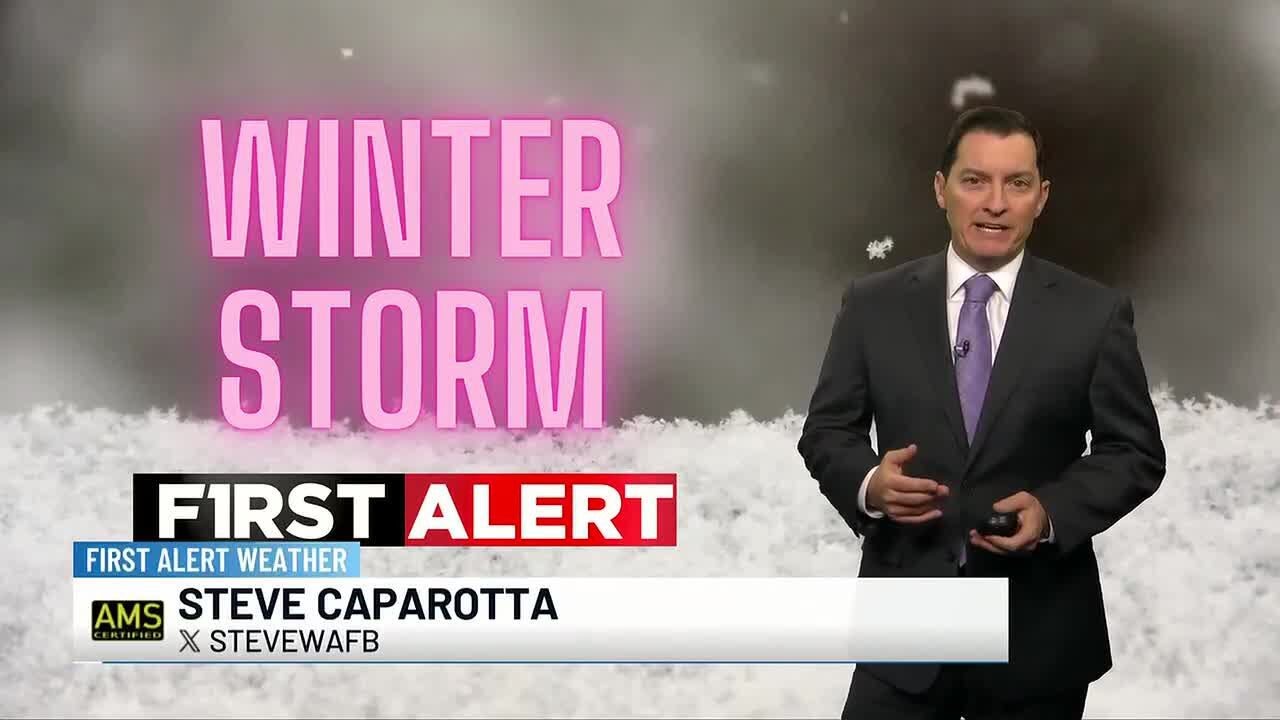 FIRST ALERT 10 P.M. FORECAST: Monday, January 19