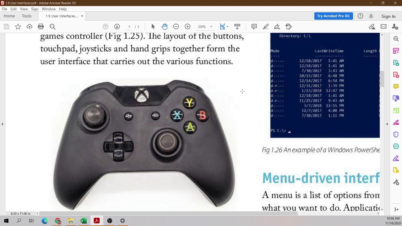 1.9 User Interfaces