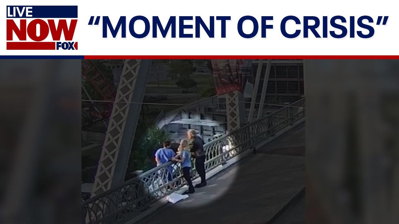 WATCH: Jon Bon Jovi talks woman off ledge on Nashville bridge | LiveNOW from FOX