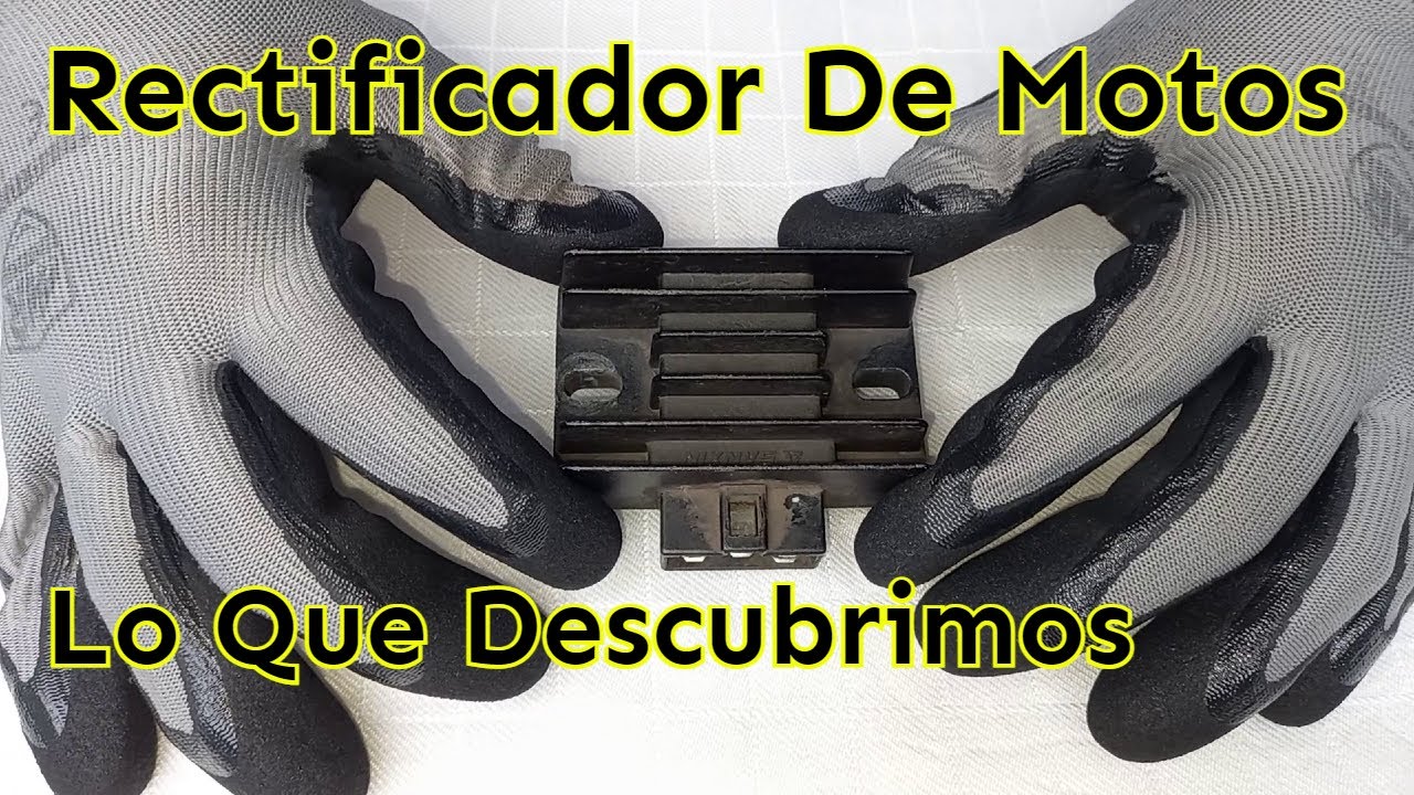 Como Desarmar Y Reparar Un Rectificador De Motos - Regulador de Voltaje 12V