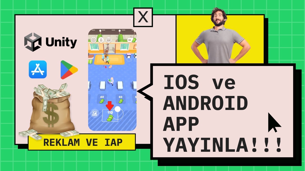 Unity Oyununu iOS ve Android'e Yayınlama Rehberi | AdMob + Oyun İçi Satın Alma | 2025