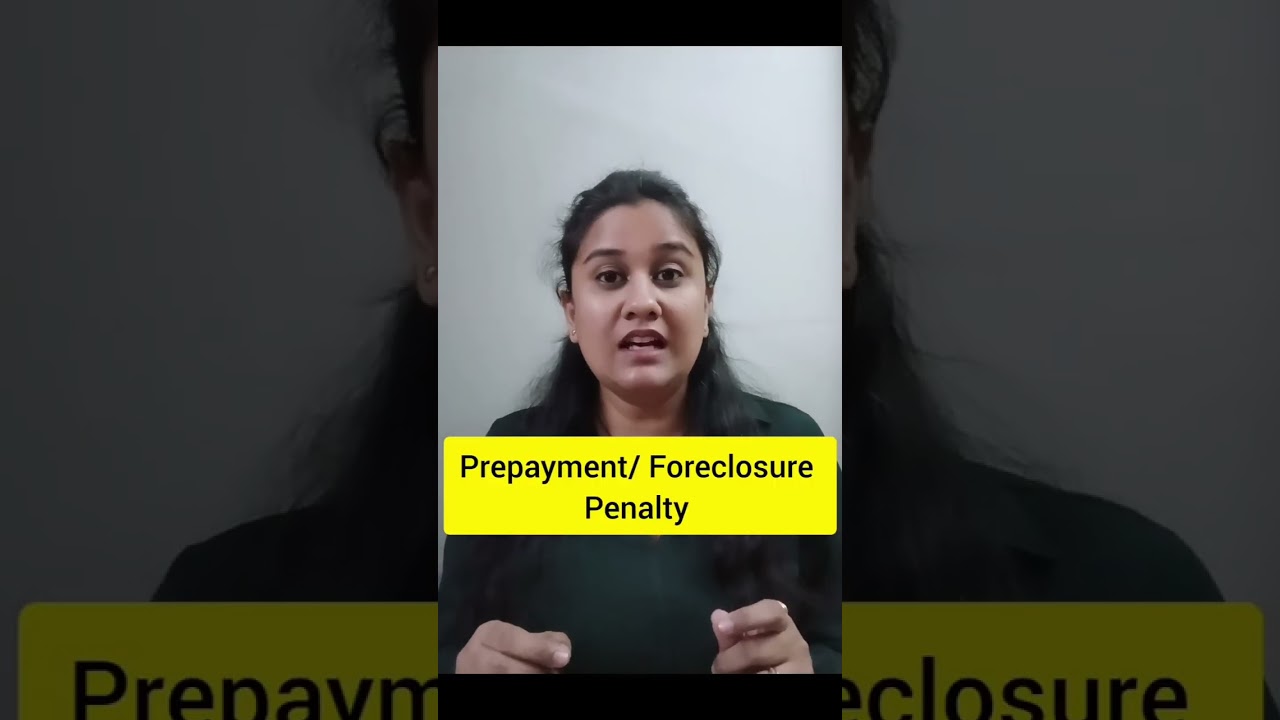 Prepayment/ Foreclosure Charges of Personal Loan #shorts