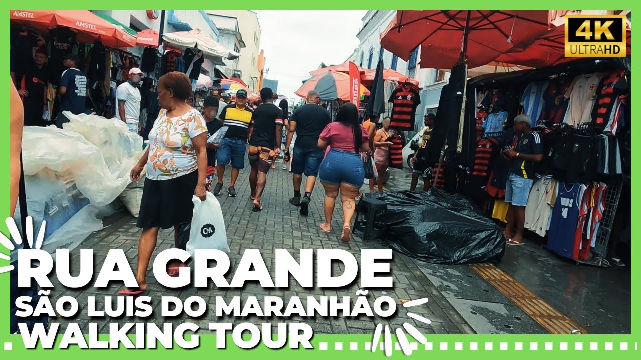 Descubra a Rua Grande em São Luís: História, Cultura e Compras!
