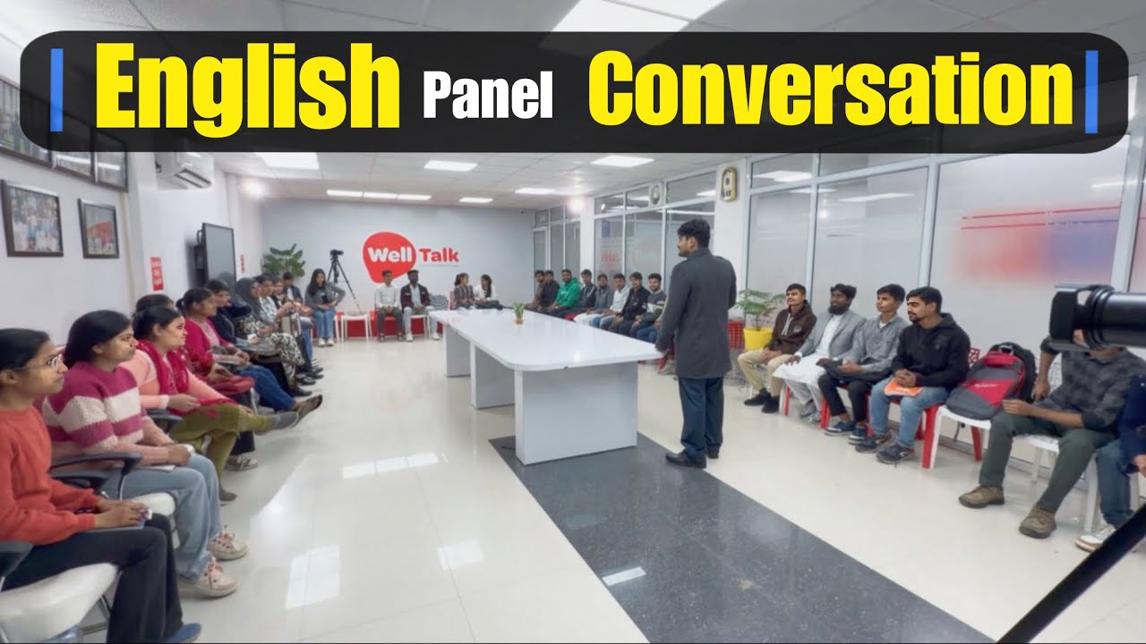 English Speaking Panel group Discussion | Conversational Public Speaking | Random talks in English 