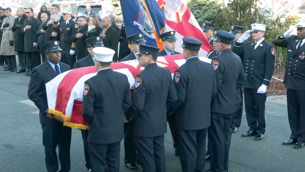 5-5-5-5: FDNY EMT Frederick D. Whiteside's Line of Duty Death Funeral
