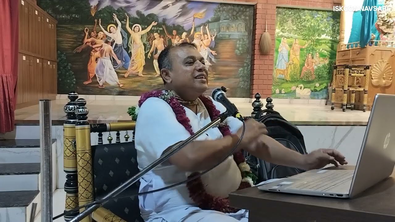 परम पूज्य भक्तिविकास स्वामी महाराज व्यास पूजा महामहोत्सव 2026 l H.G JayGovind Das l ISKCON NAVSARI 