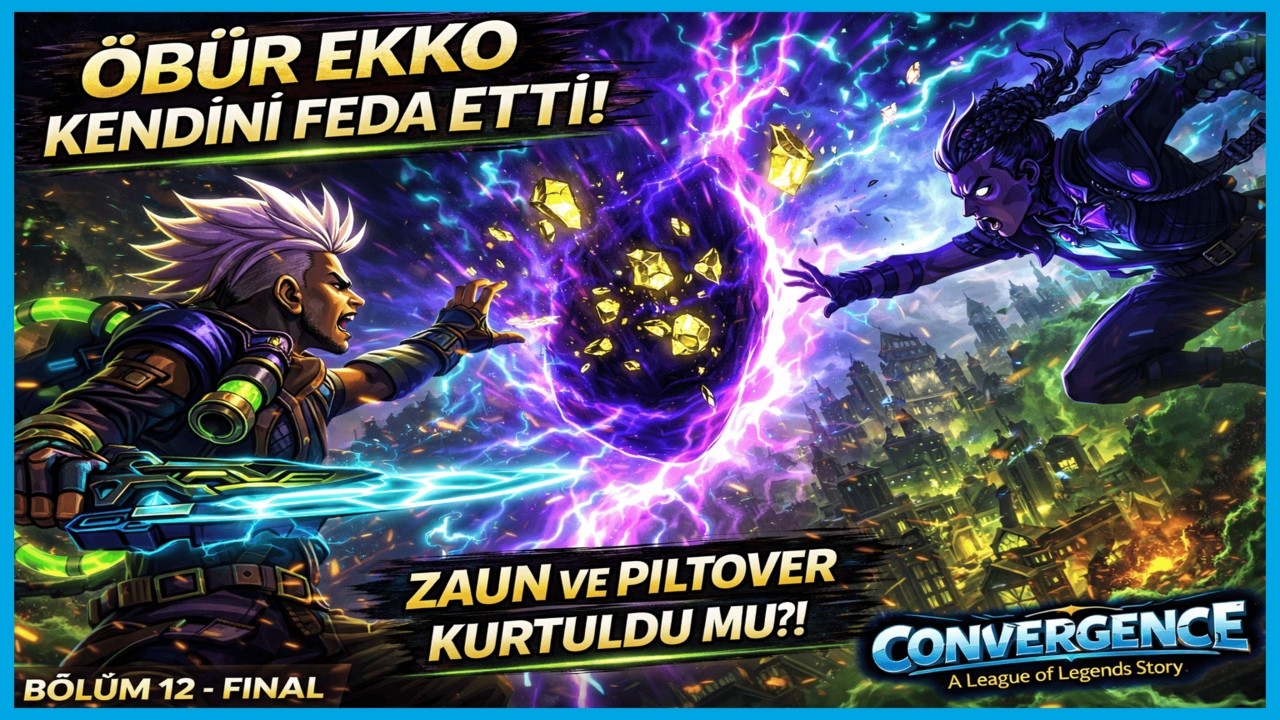 ZAUN VE PILTOVER SON ANDA KURTULDU! 😱 | Convergence a League of Legends Story | Bölüm 12 FİNAL