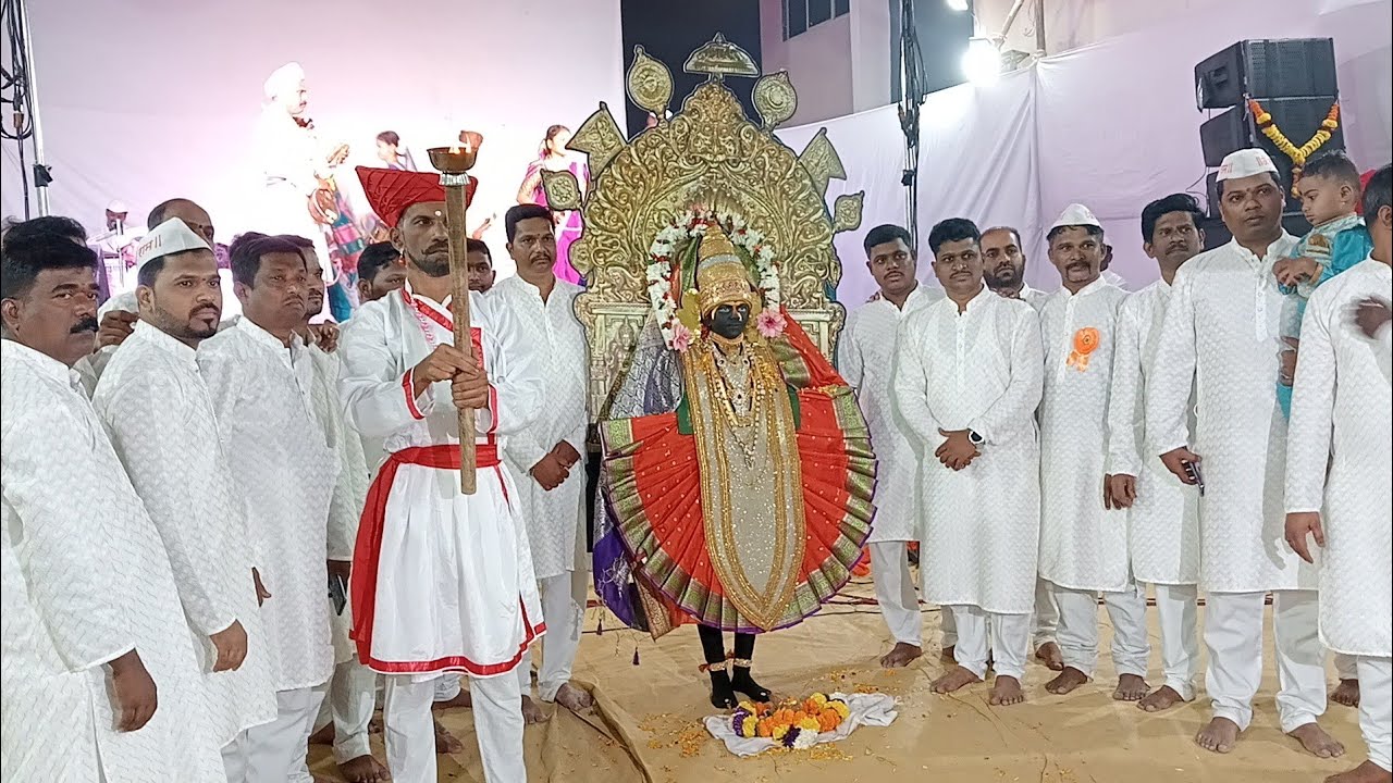 🌹🌹आदिमाया अंबाबाई  दर्शन 🙏🙏🎹 श्री विठ्ठल रुक्माई दिंडी भजन मंडळ (आचरा देऊळवाडी )md group  diva.