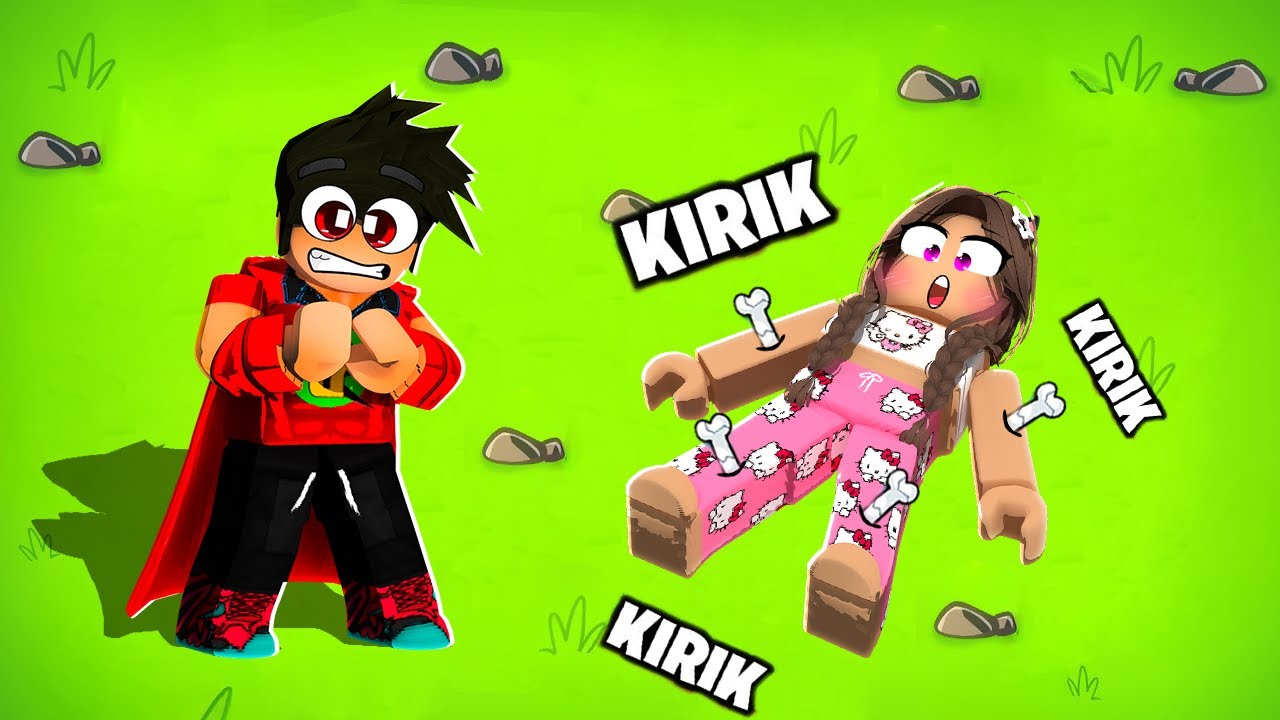 AYBÜKE İLE KEMİK KIRMA OYUNU OYNADIK 😂 Roblox Break your Bones