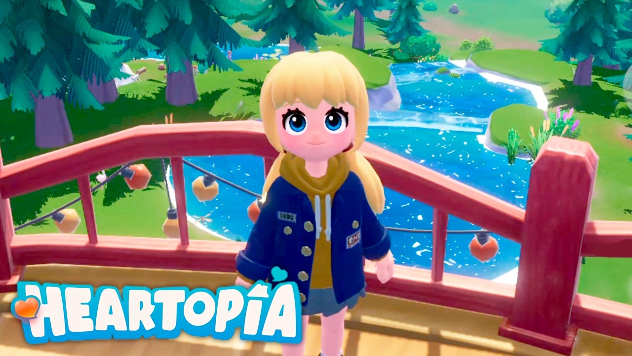 Лесной паркур, грибули и бродячий дуб | Heartopia | Прохождение 5