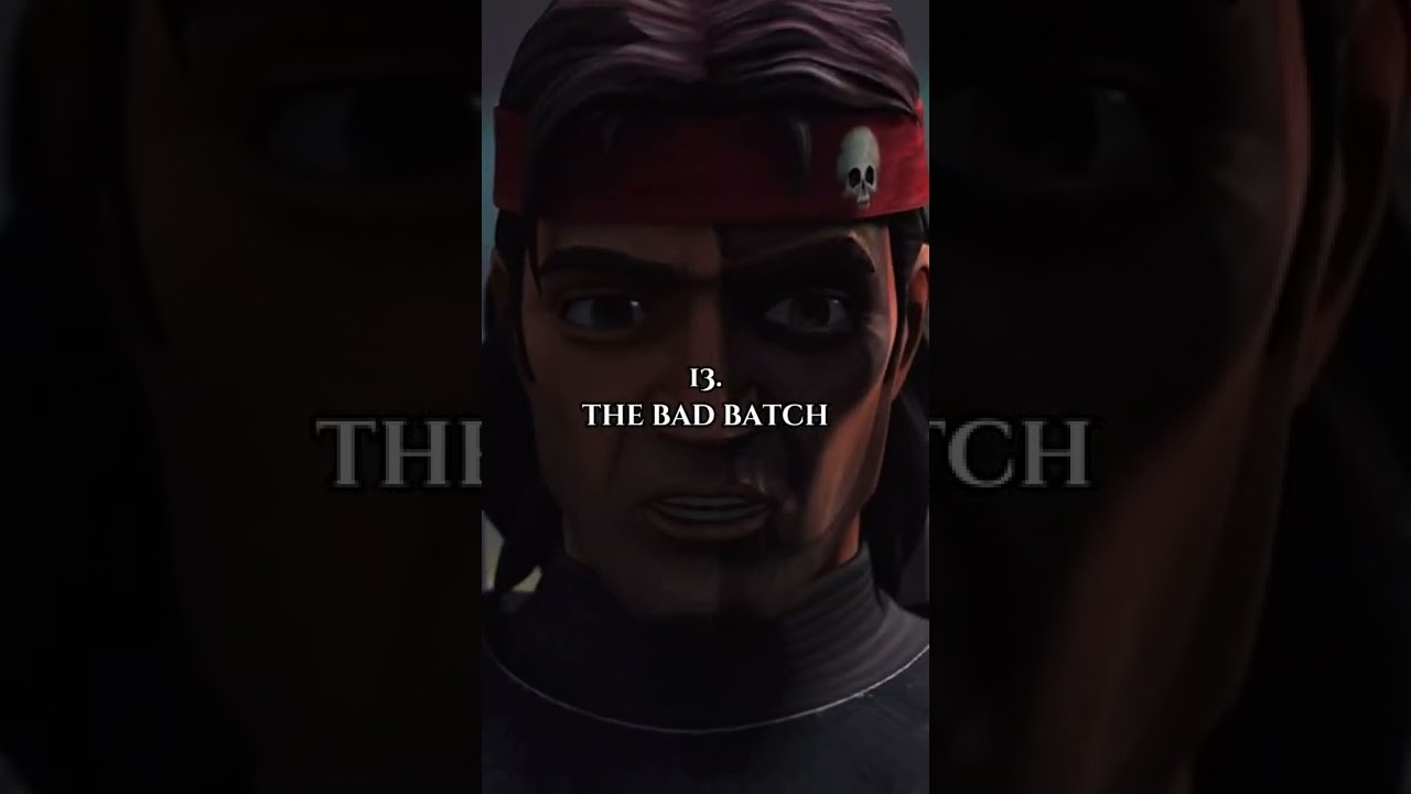 Star Wars Movies/TV Shows Ranked!! #starwars #shorts