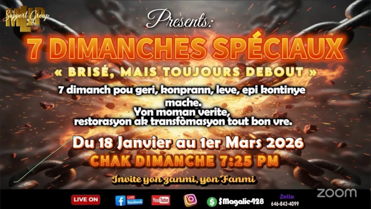 “ Vin reklame delivrans ou nan nom Jesus “