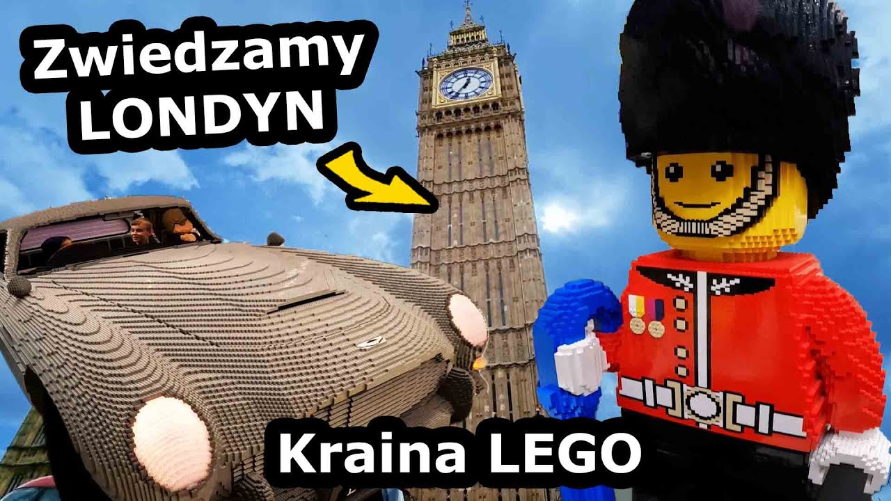 Pierwszy Raz w Londynie! - CENTRUM z Trójką Dzieci? - Idziemy na LONDON EYE, Big Ben oraz LEGO (800)