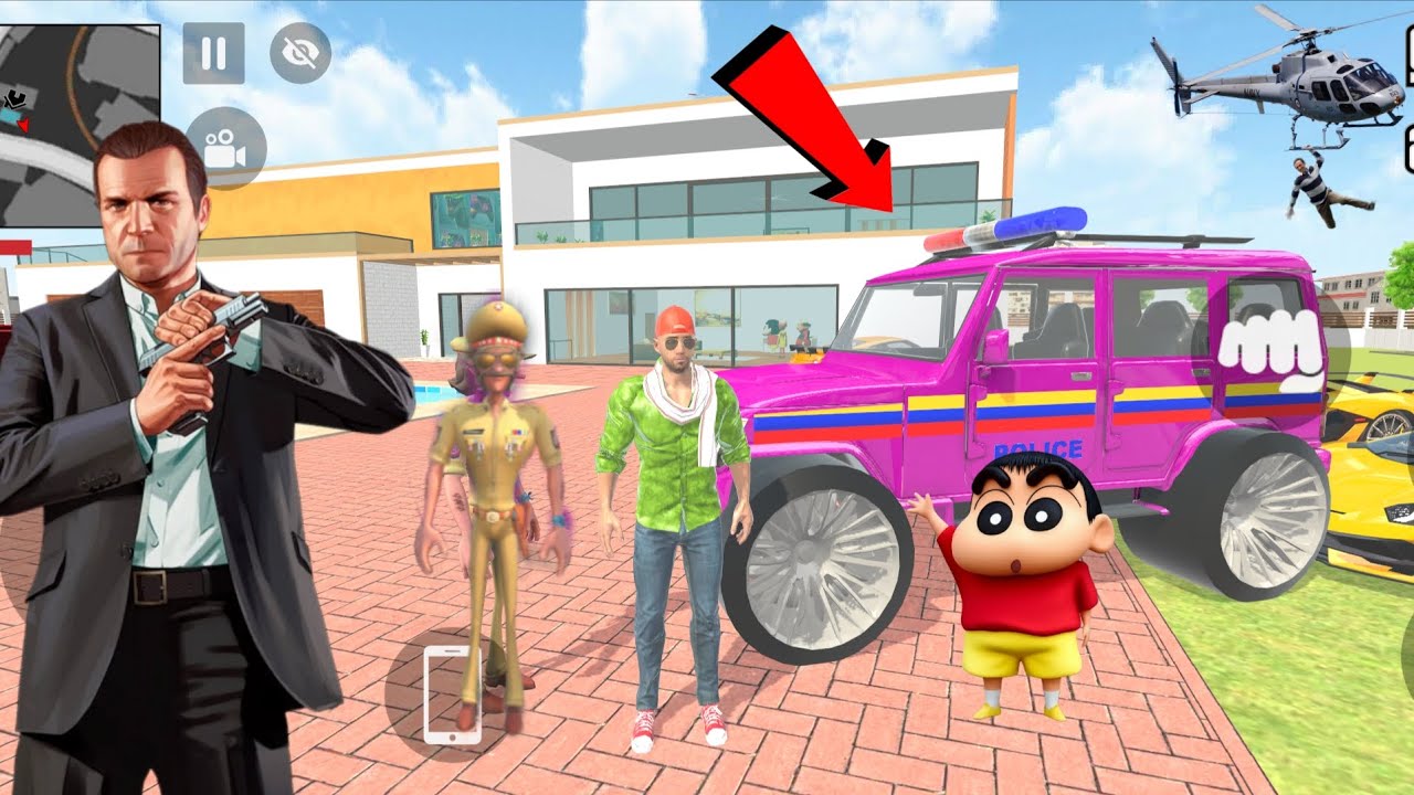 Franklin Purchase New Modified Police Car  🚓 🚨 Indian theft auto simulator 💥🤩 