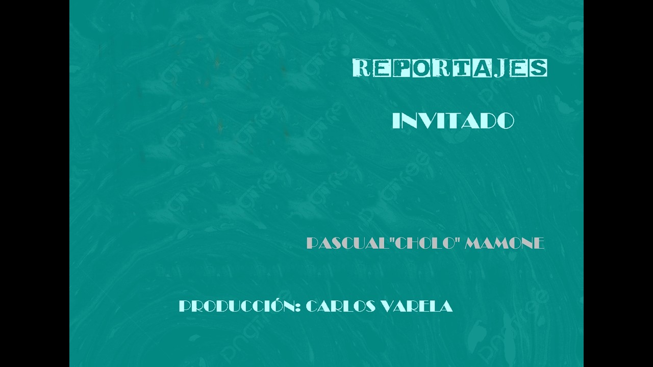 REPORTAJE A PASUAL