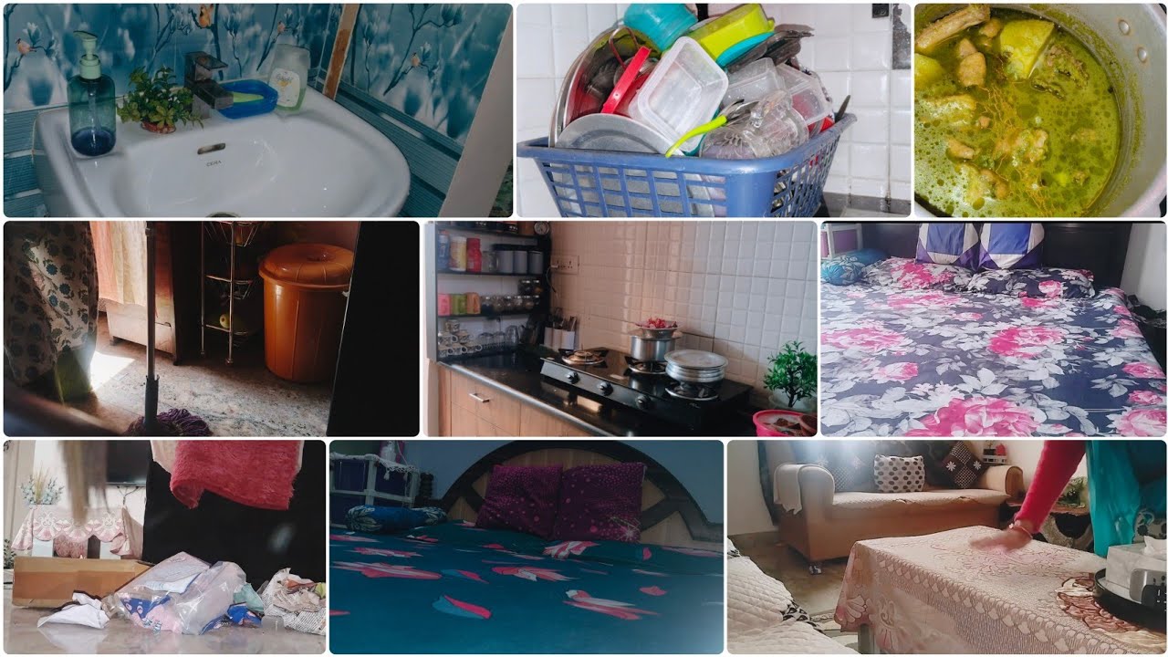 How My House 🏡 Stays SPOTLESS ✨Everyday💁 Clean Home ✨| Daily Vlog |Life of peace full #Hindivlogs 