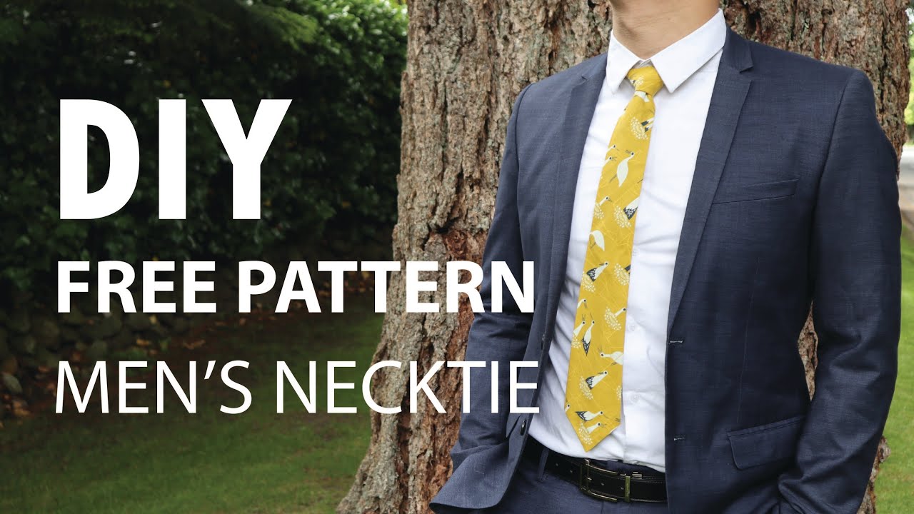 DIY Free Pattern - Men's Necktie