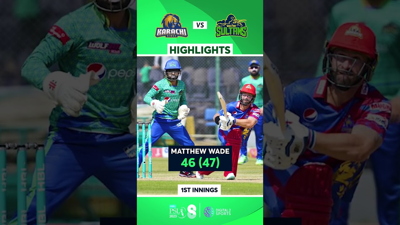 Karachi Kings vs Multan Sultan | Match 14 Highlights | 