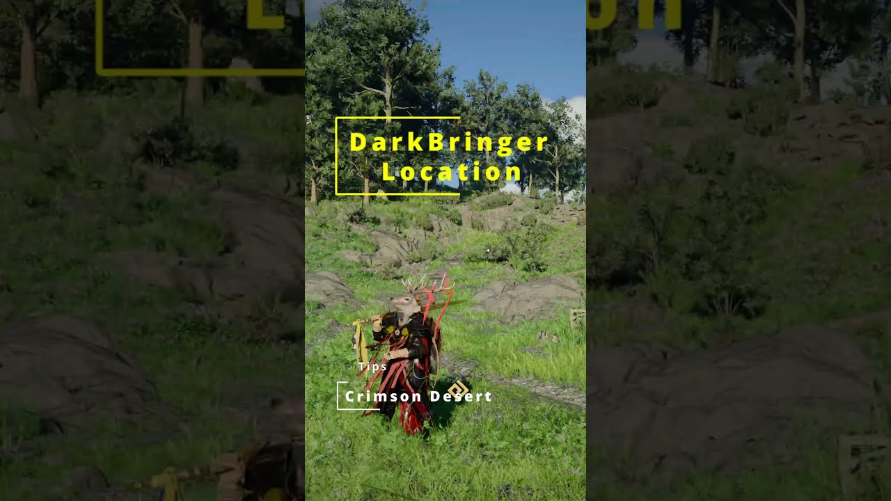 Darkbringer Location Crimson Desert  #gamingvideos #crimsondesertgameplay #fyp #gamingshorts