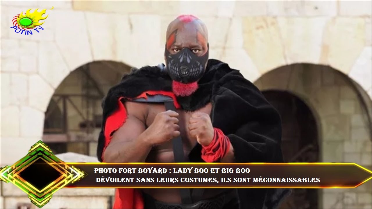 PHOTO Fort Boyard : Lady Boo et Big Boo  dévoilent sans leurs costumes, ils sont méconnaissables
