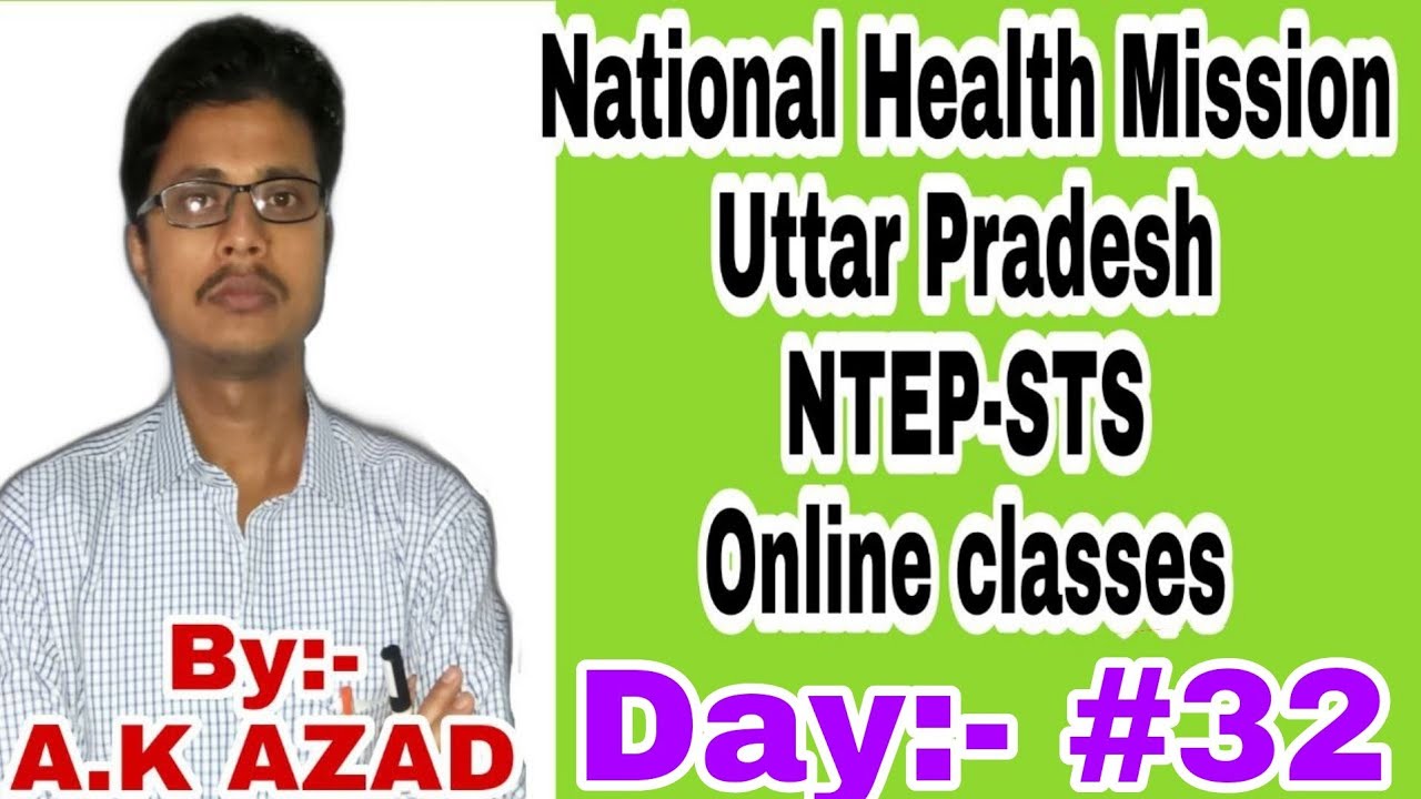UP NHM|STS|Online classes-32