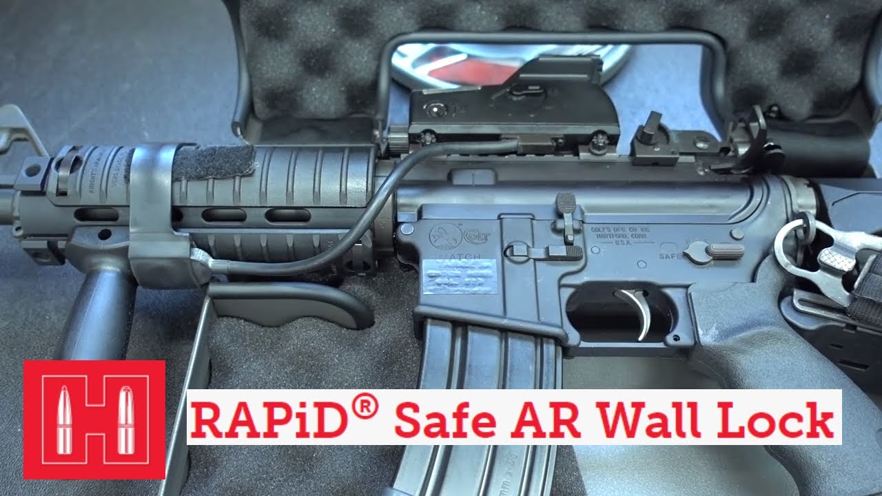 (1546) Review: Hornady Rapid-Safe AR Wall Lock