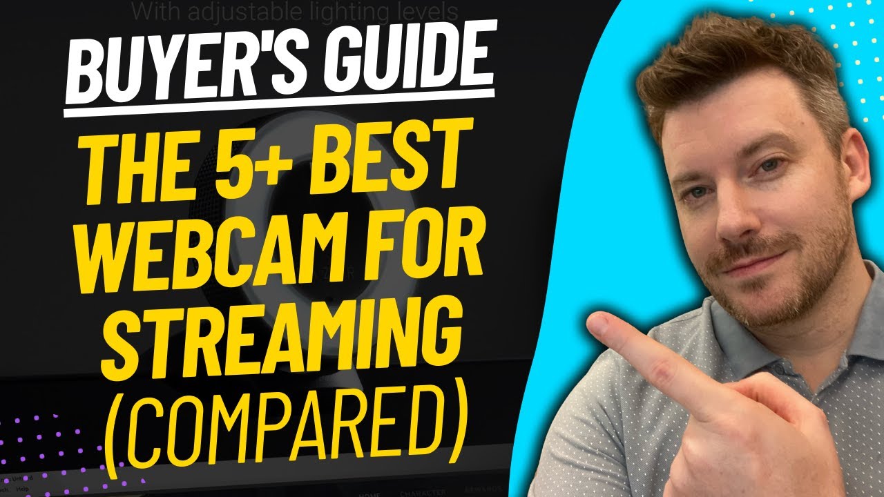 TOP 5 BEST WEBCAM FOR STREAMING - Best Streaming Webcam Review (2023)