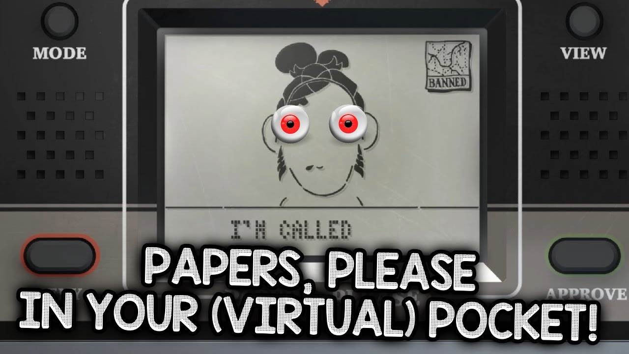 PAPERS, PLEASE DEMADE INTO A HANDHELD GAME!!! | Let's Play LCD, PLEASE (Free Itch.io Browser Game)