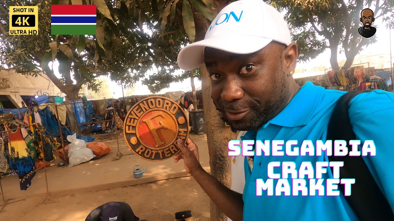 Rondneuzen op de Senegambia Craft Market | vlog 45
