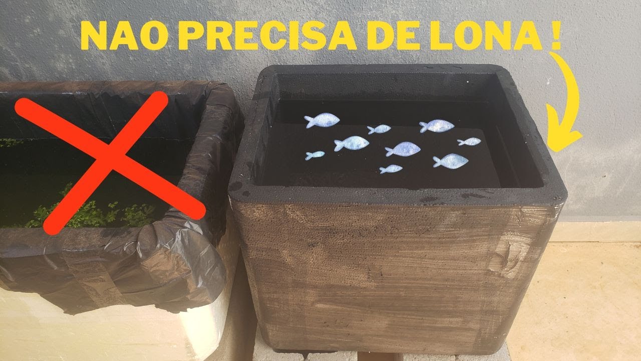 COMO IMPERMEABILIZAR CAIXAS DE ISOPOR SEM LONA !
