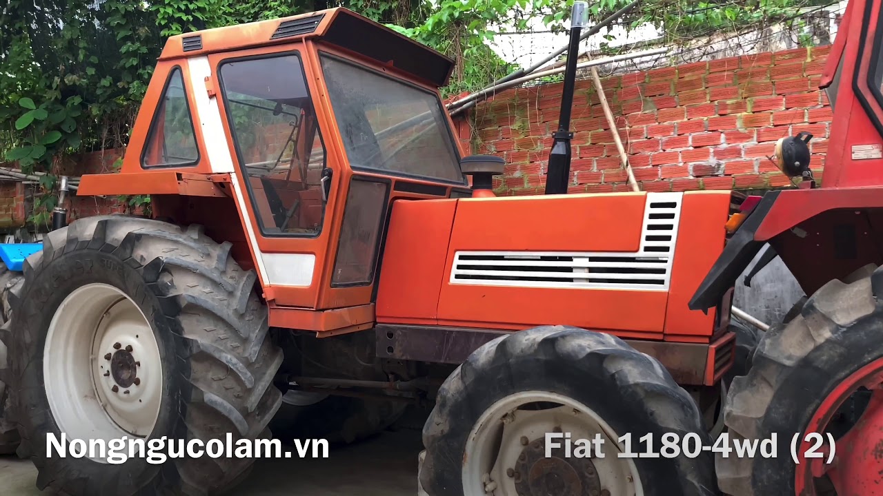 Thanh lý 3 máy cày Fiat : Fiat 1180, Fiat 110 xe còn hoạt động tốt,fiat cần thanh lý,fiat 1180