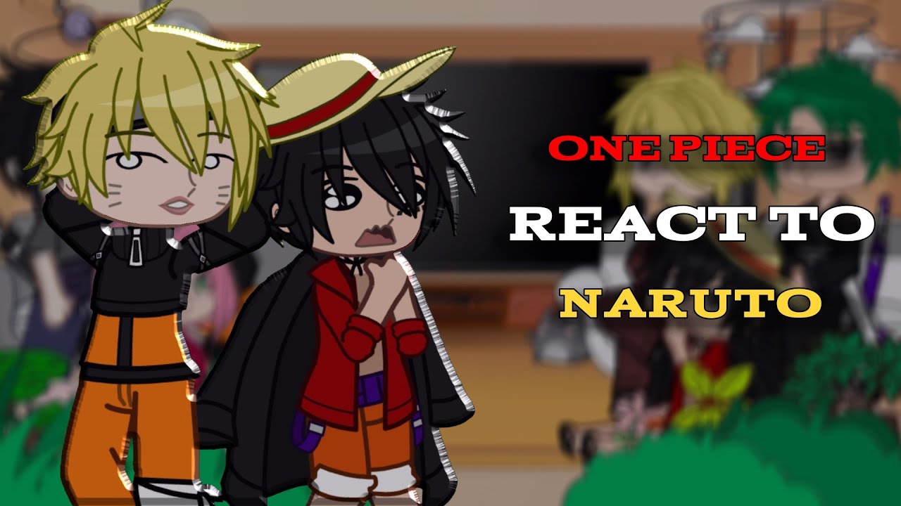 Anime characters react to each other(part 1)//one piece//naruto//
