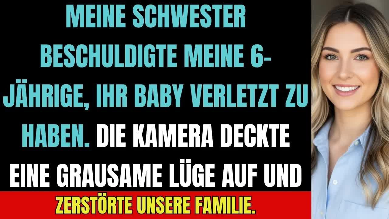 Meine Schwester beschuldigte meine 6 Jährige – Kamera zeigt schockierende Wahrheit!