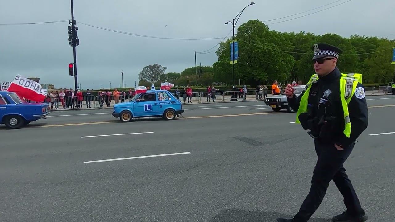 Polish Constitution Day Parade in Chicago 2025.