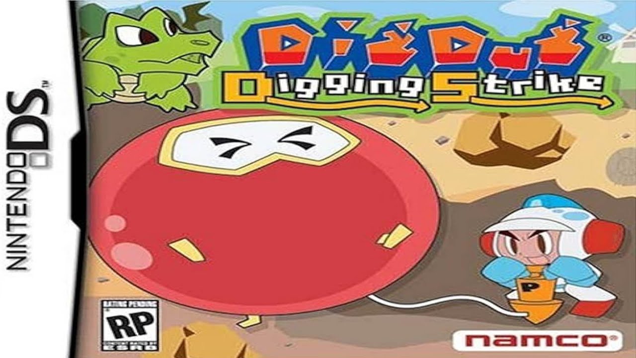 Dig Dug: Digging Strike Gameplay Nintendo DS