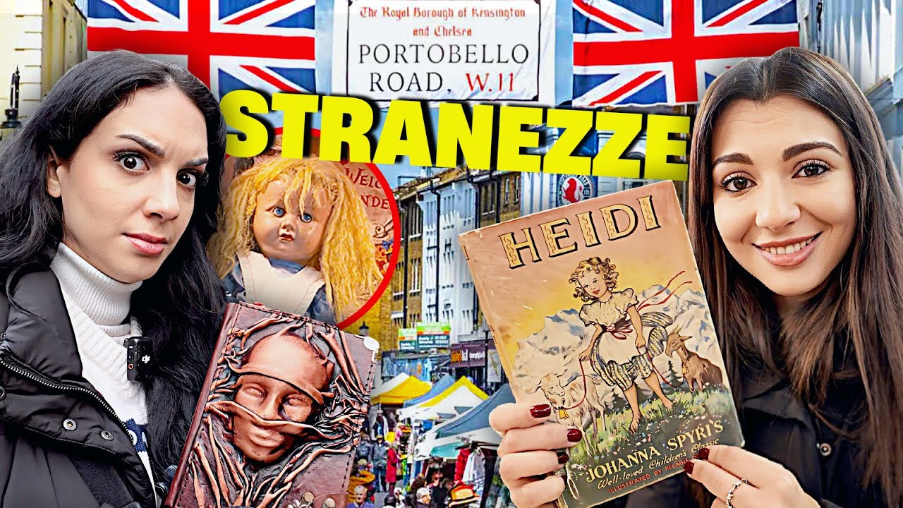 STRANEZZE e TESORI ANTICHI a PORTOBELLO MARKET con 