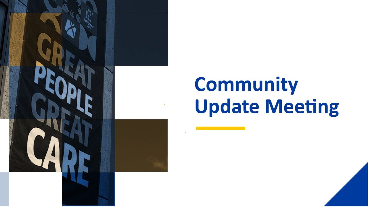 Community Update Meeting - December 17, 2025