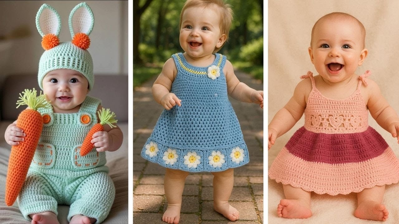 Crochet baby Girl Frocks Latest New Design Ideas 2026