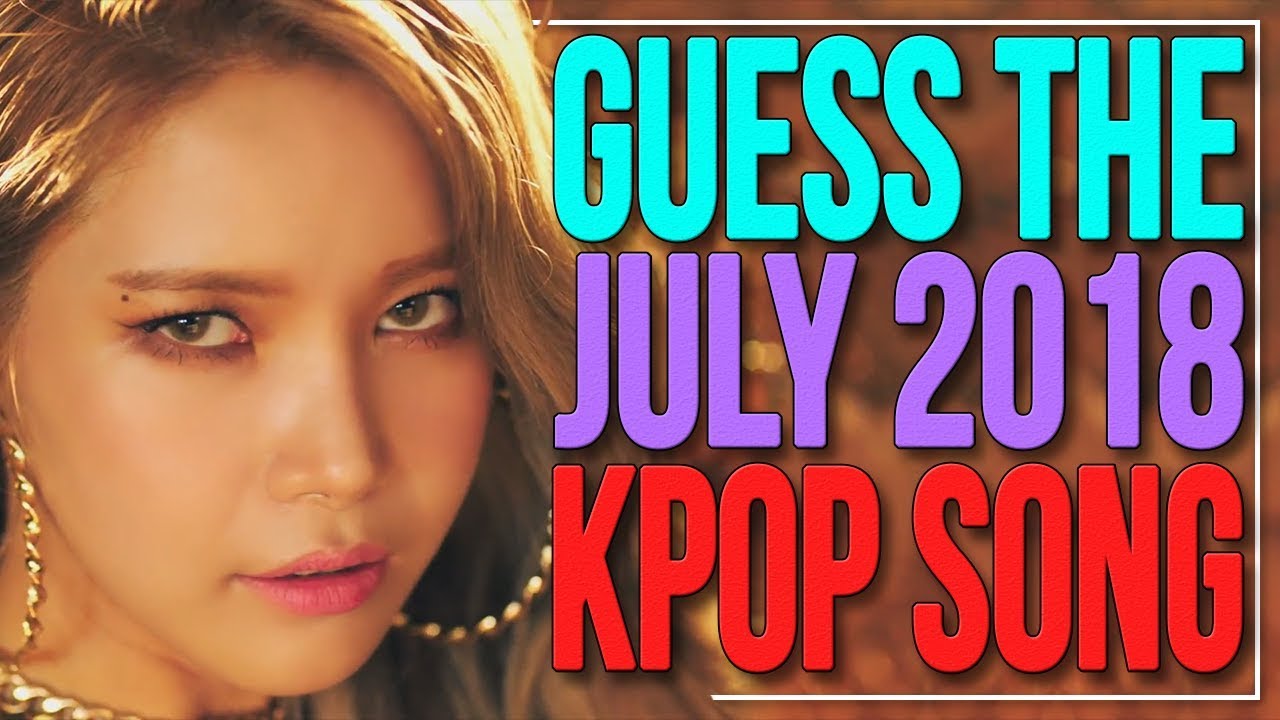GUESS THE JULY 2018 KPOP SONG IN 1 SECOND | KPOP Challenge | Difficulty: Medium