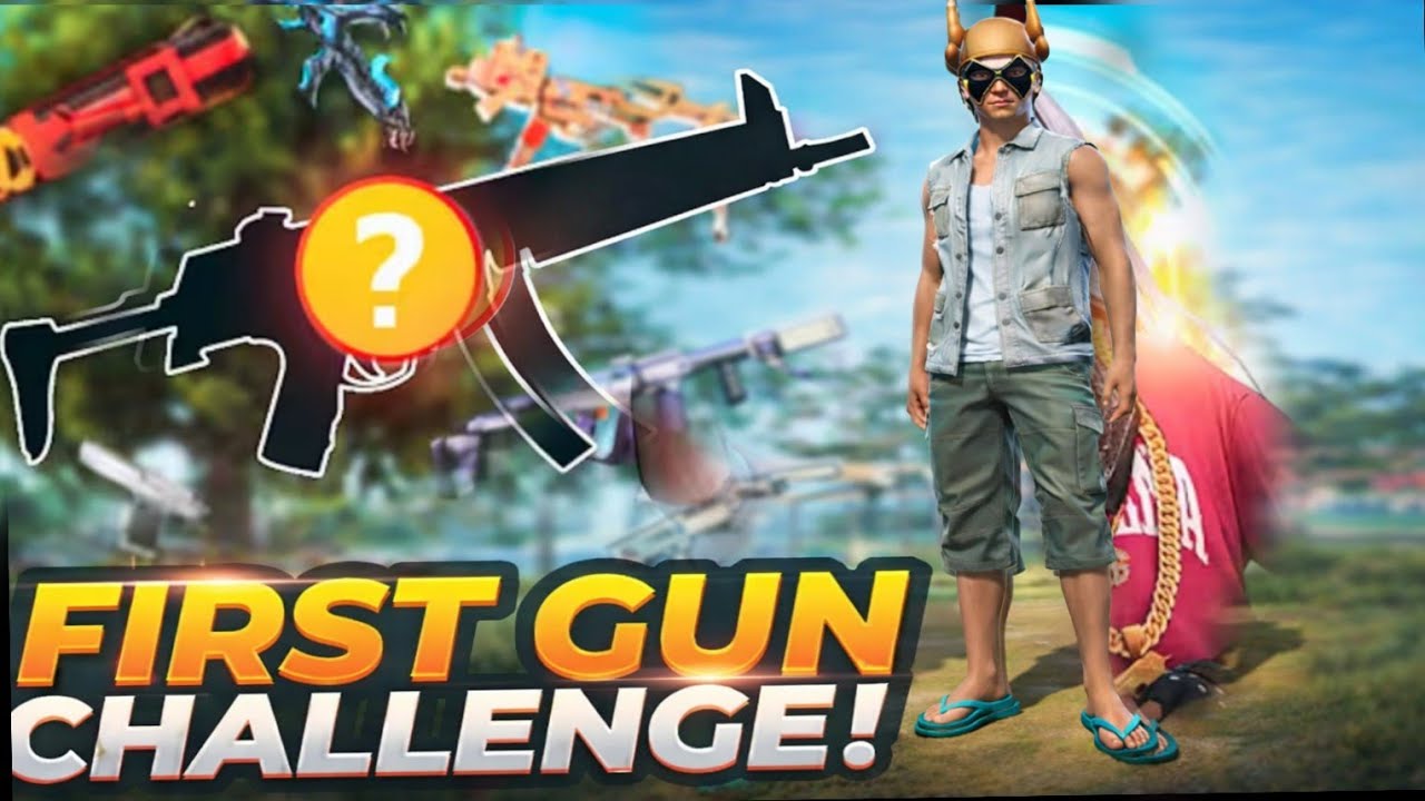 🔥 Only First Gun Challenge in Free Fire | Impossible Match! Solo vs Squad 😱