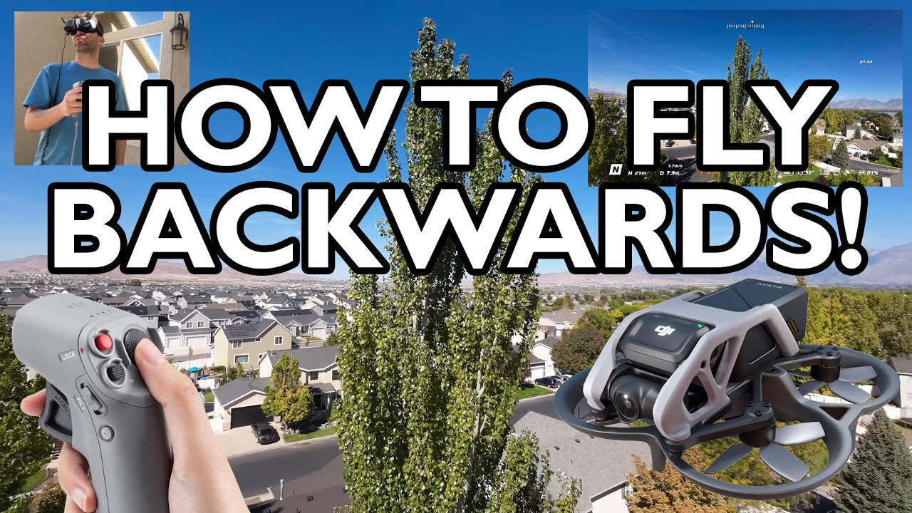 DJI Avata - How to fly backwards with Head Tracking