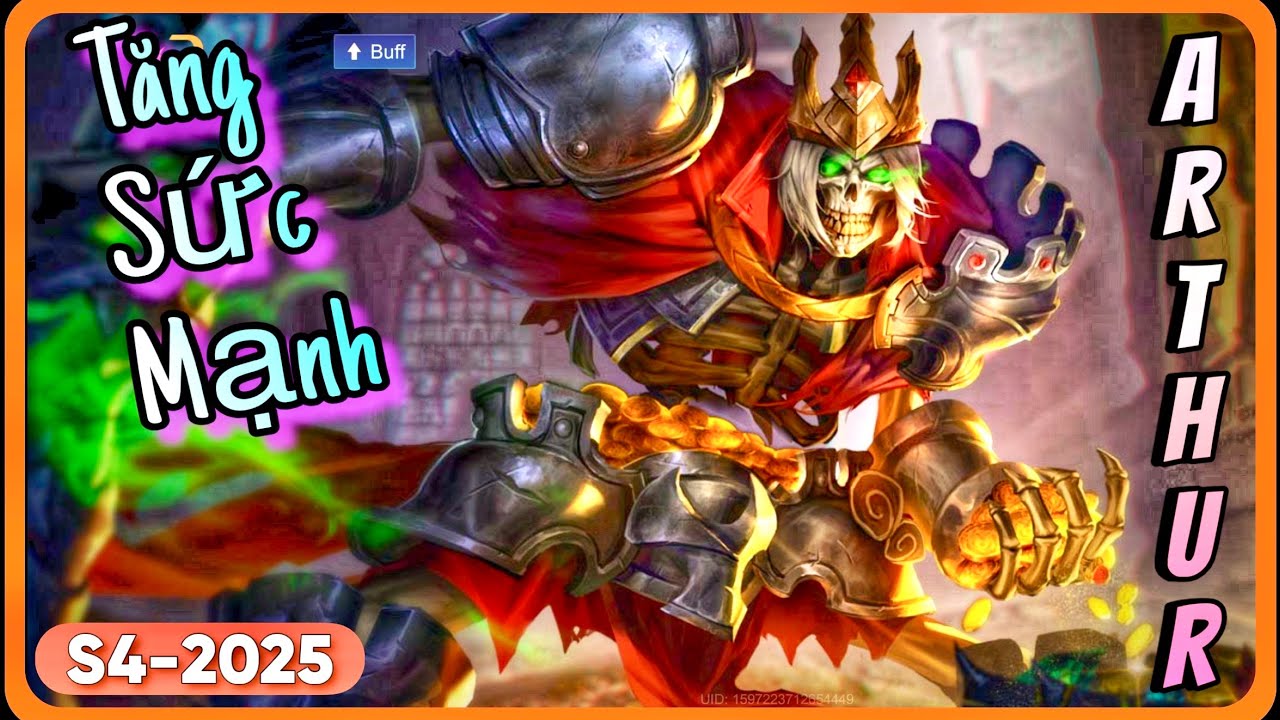 AOV Game Guide | ARTHUR mùa S4-2025 | tăng sá.t thươ.ng chiêu 2 ❤️