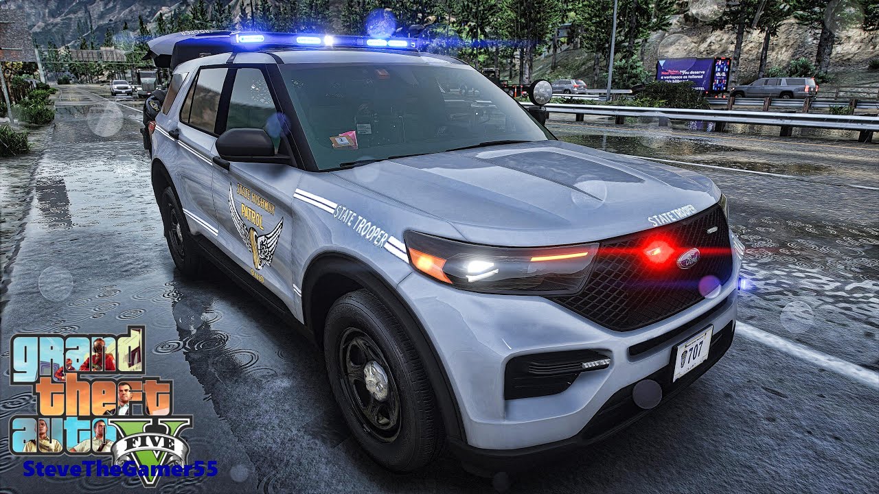 Мод для GTA 5: Дорожный патруль | Огайо|| GTA 5 мод Lspdfr | 4К
