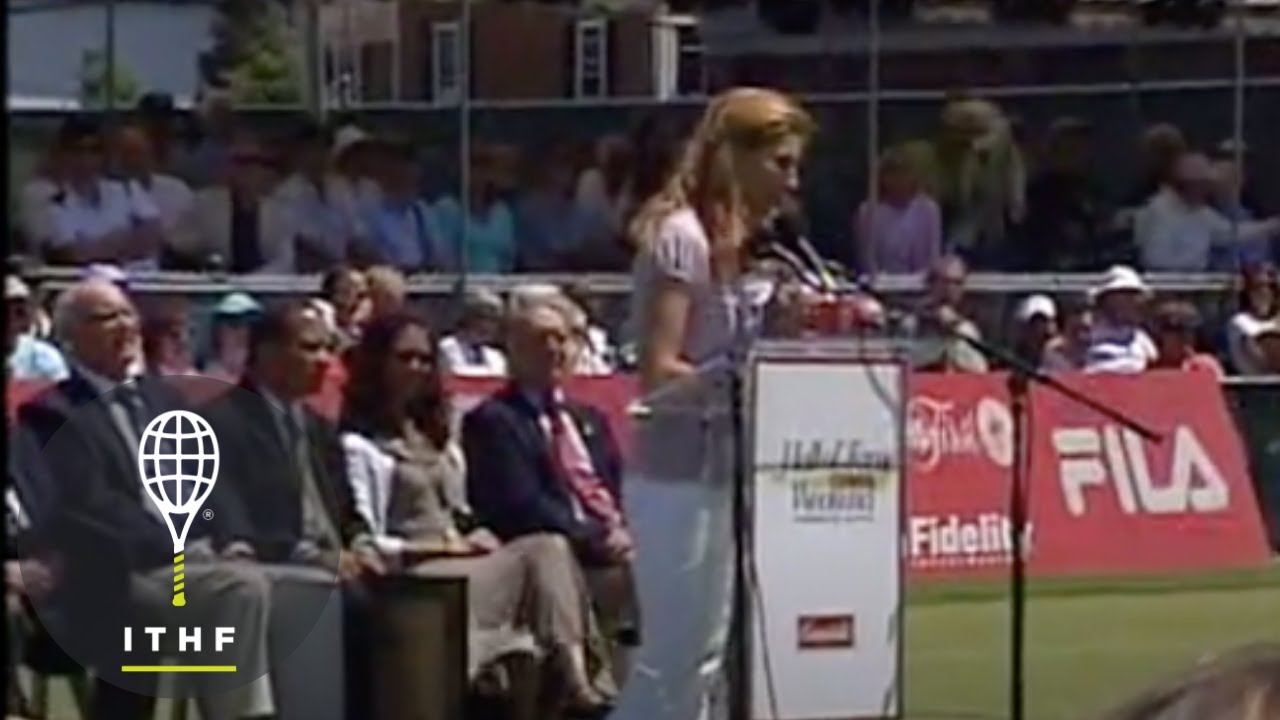 Monica Seles, International Tennis Hall of Fame Induction, 2009