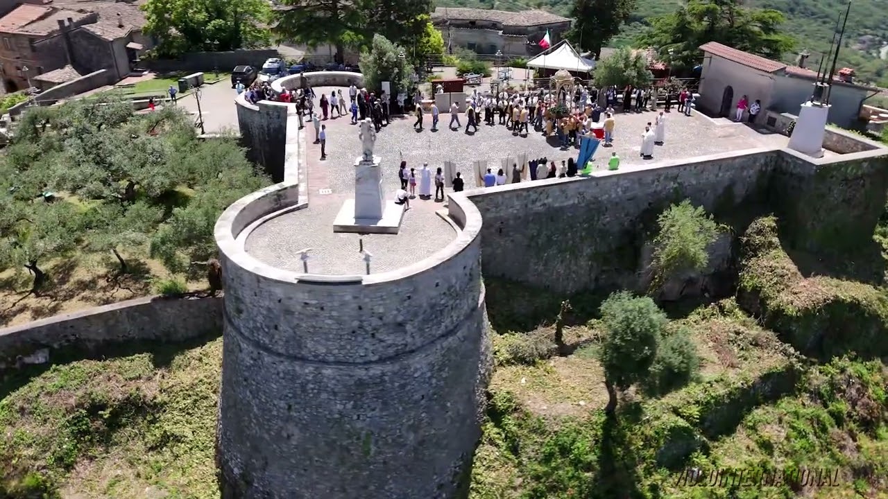 Arrivo Processione Rocca S.Pietro 3 giugno 2025