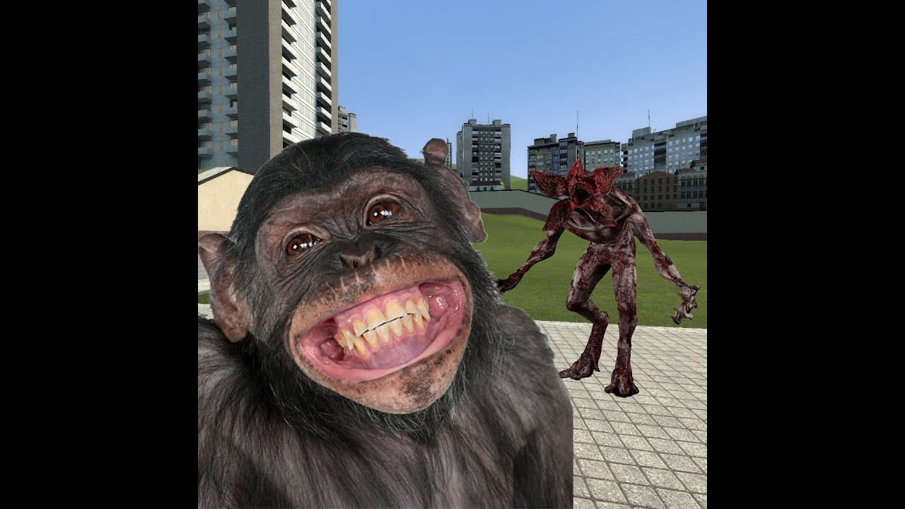 Mono y Demogorgon (Los mejores amigos)