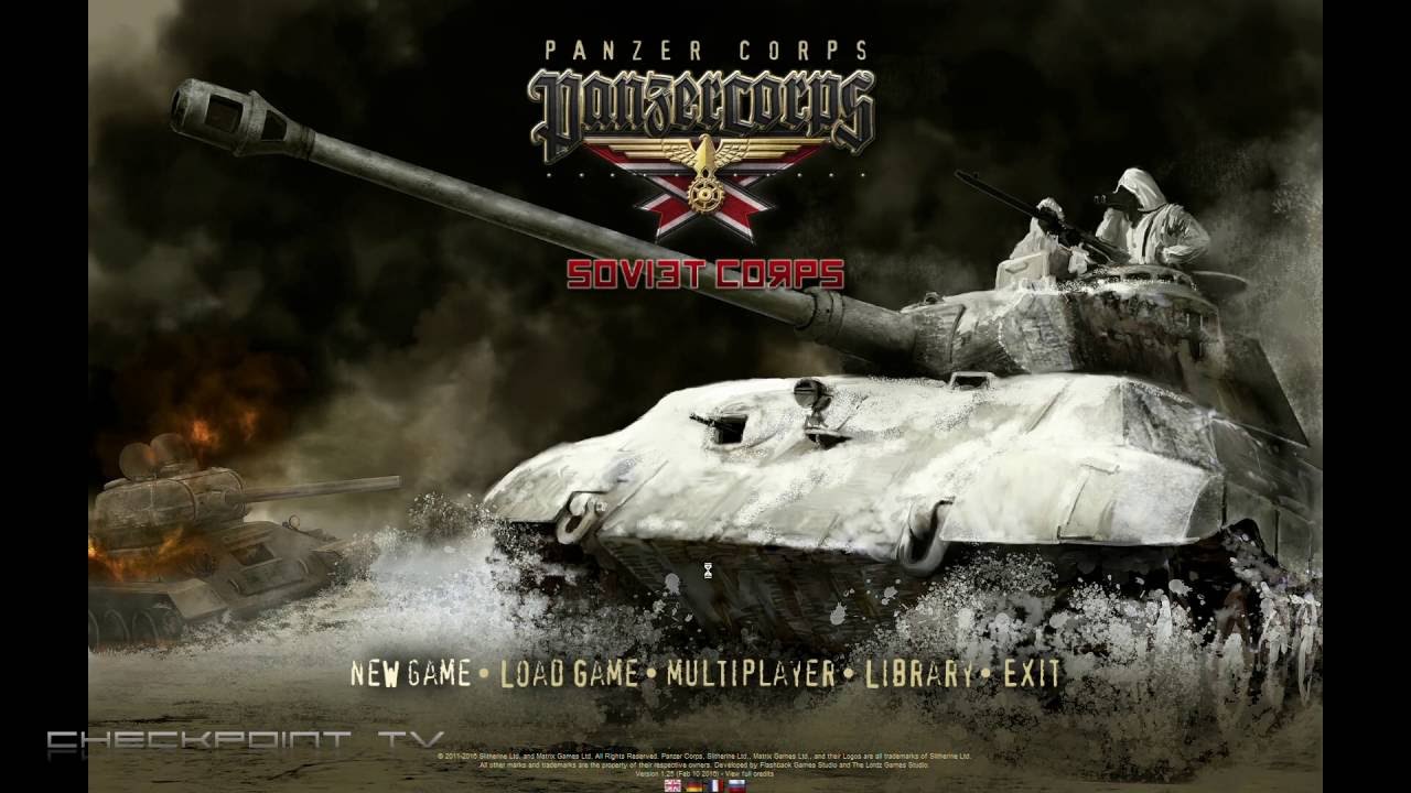 Panzer Corps Soviet Corps Gameplay - German Advance To Moscow