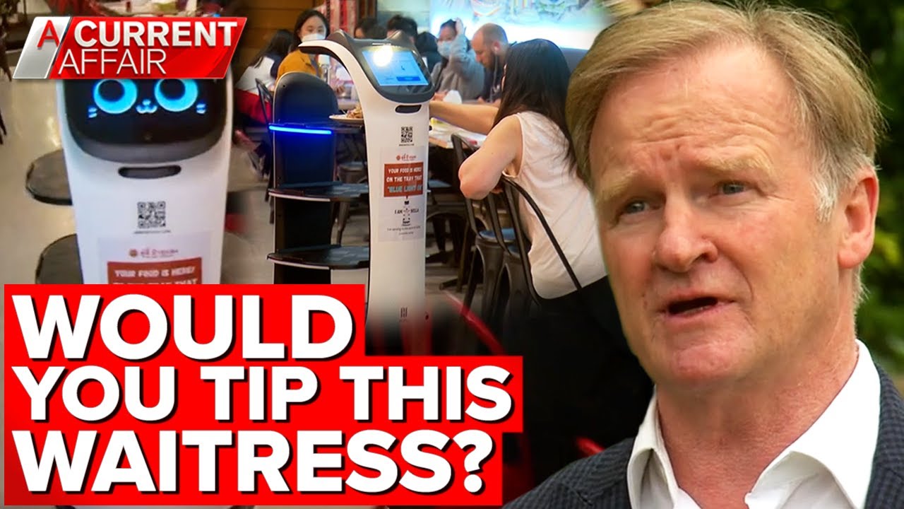 Thai restaurant employs robot waiters to combat Aussie staff shortages | A Current Affair