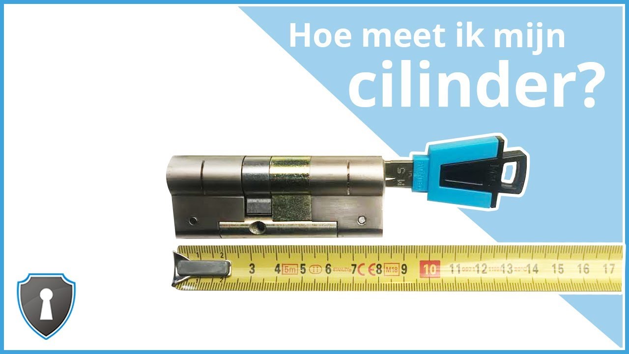 Hoe meet ik mijn cilinder? | Veiligheids-Sloten.nl