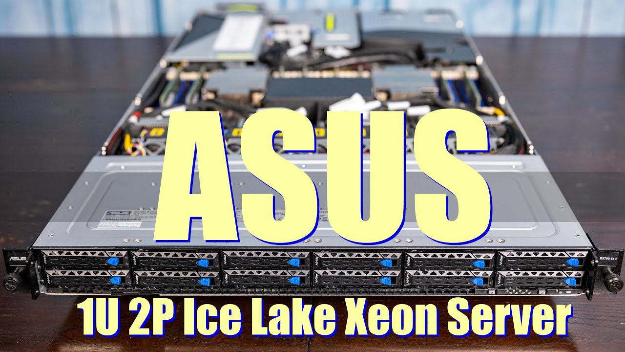 ASUS 1U Dual Intel Xeon Ice Lake Server Review (ASUS RS700-E10-RS12U)